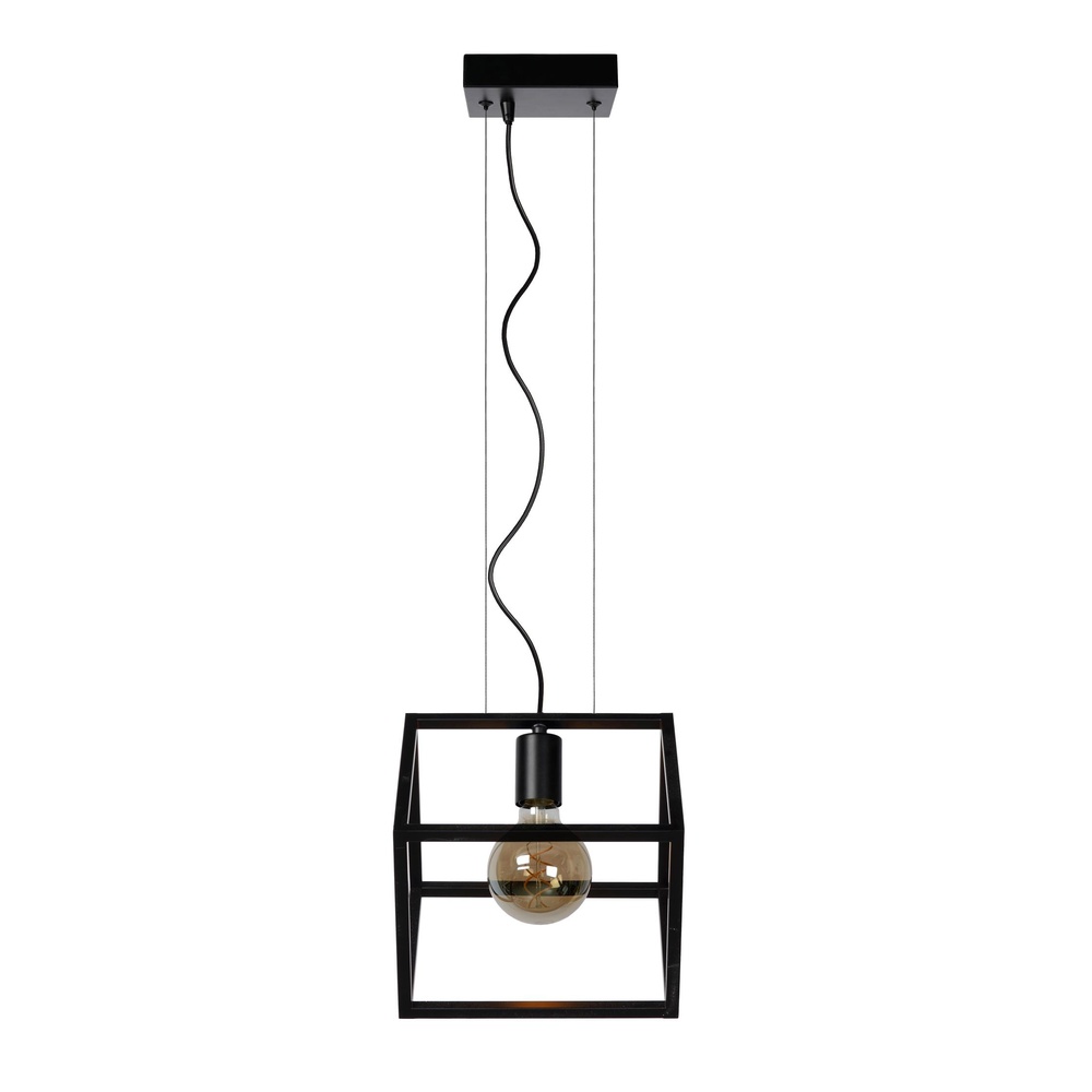 Lucide Moderne hanglampFabian zwart - 00425/01/30